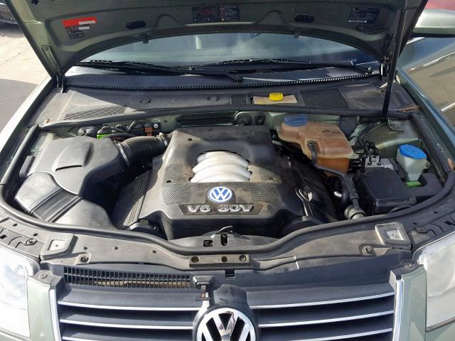 WVWRH63B02P036698 - 2002 VOLKSWAGEN PASSAT GLX 绿色 照片 7