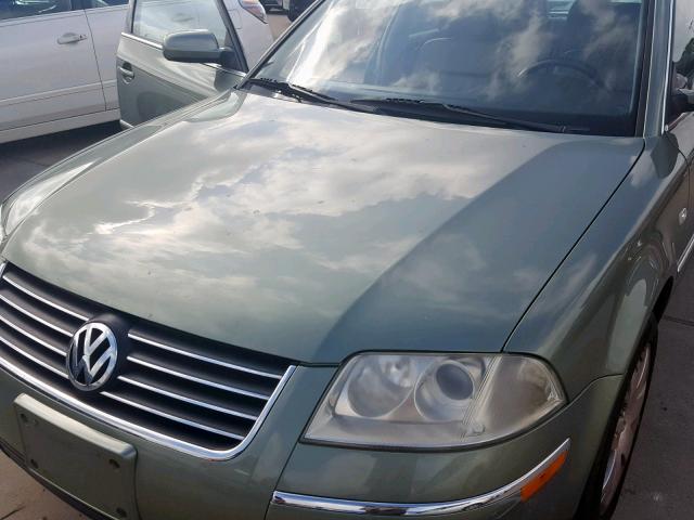 WVWRH63B02P036698 - 2002 VOLKSWAGEN PASSAT GLX 绿色 照片 9