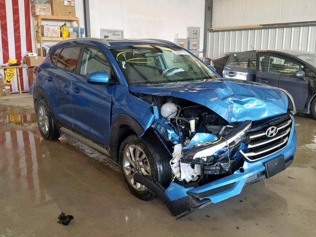 KM8J33A4XHU462239 - 2017 HYUNDAI TUCSON LIM BLUE photo 1