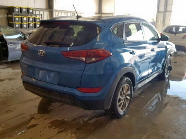 KM8J33A4XHU462239 - 2017 HYUNDAI TUCSON LIM BLUE photo 4