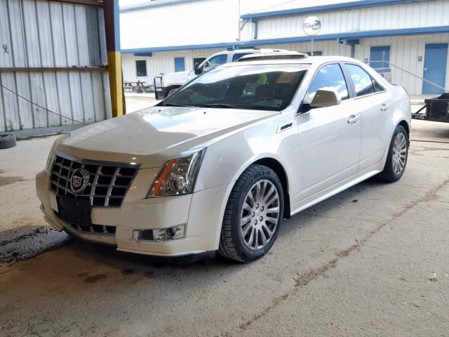 1G6DM5E33D0152210 - 2013 CADILLAC CTS PERFOR WHITE photo 2