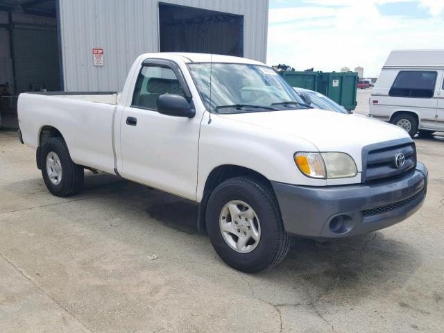 5TBJN321X3S349237 - 2003 TOYOTA TUNDRA WHITE photo 1