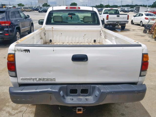 5TBJN321X3S349237 - 2003 TOYOTA TUNDRA WHITE photo 6