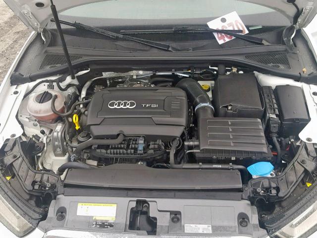 WAUA7GFF0G1016382 - 2016 AUDI A3 PREMIUM WHITE photo 7