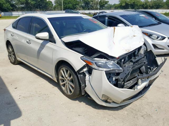 4T1BK1EB7FU175099 - 2015 TOYOTA AVALON XLE WHITE photo 1