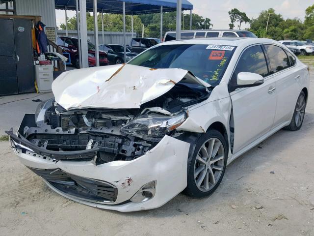 4T1BK1EB7FU175099 - 2015 TOYOTA AVALON XLE WHITE photo 2
