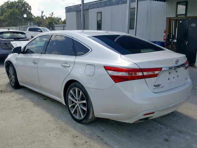 4T1BK1EB7FU175099 - 2015 TOYOTA AVALON XLE WHITE photo 3