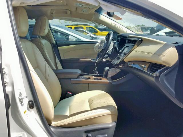 4T1BK1EB7FU175099 - 2015 TOYOTA AVALON XLE WHITE photo 5