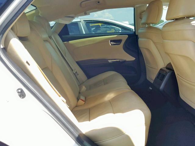 4T1BK1EB7FU175099 - 2015 TOYOTA AVALON XLE WHITE photo 6