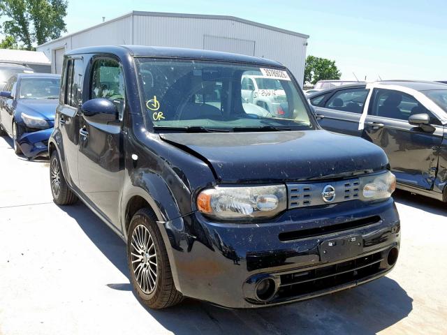 JN8AZ2KR1CT250453 - 2012 NISSAN CUBE BASE BLACK photo 1