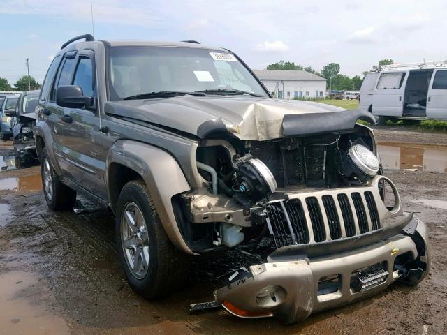 1J4GL58K84W130730 - 2004 JEEP LIBERTY LI TAN photo 1