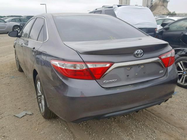 4T1BF1FK0GU175255 - 2016 TOYOTA CAMRY LE CHARCOAL photo 3