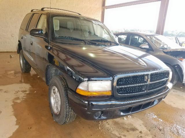 1B4HR38N12F163943 - 2002 DODGE DURANGO SP BLACK photo 1