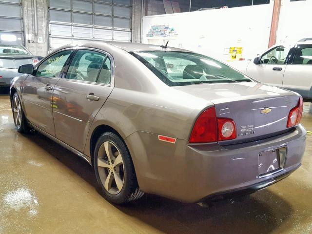 1G1ZC5E1XBF253557 - 2011 CHEVROLET MALIBU 1LT 棕色 照片 3