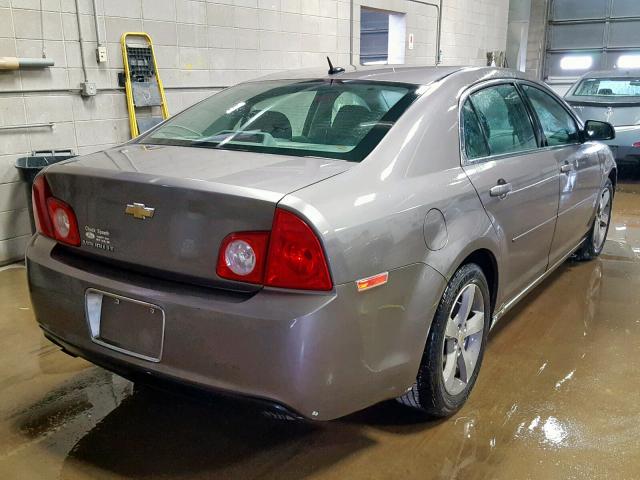 1G1ZC5E1XBF253557 - 2011 CHEVROLET MALIBU 1LT 棕色 照片 4