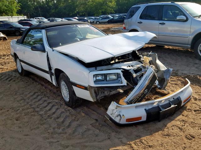 1C3XJ4533LG414394 - 1990 CHRYSLER LEBARON WHITE photo 1