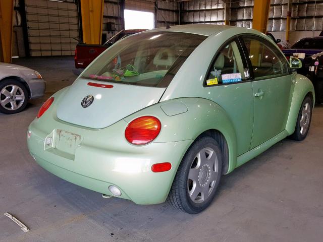 3VWCA21C5YM494201 - 2000 VOLKSWAGEN NEW BEETLE GREEN photo 4