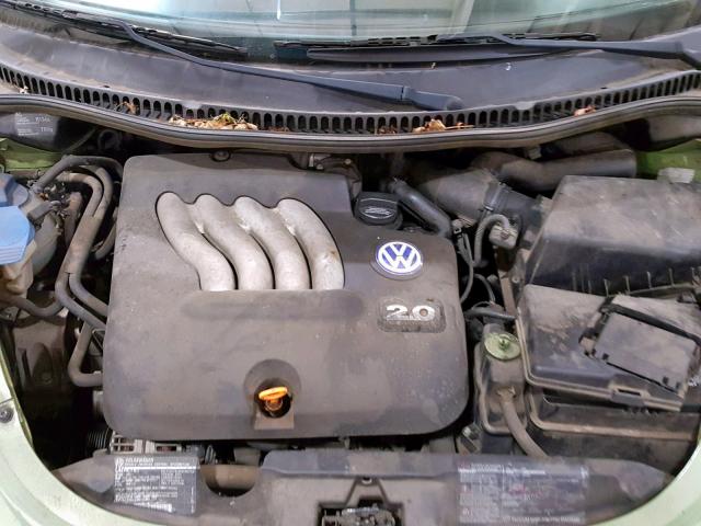 3VWCA21C5YM494201 - 2000 VOLKSWAGEN NEW BEETLE GREEN photo 7