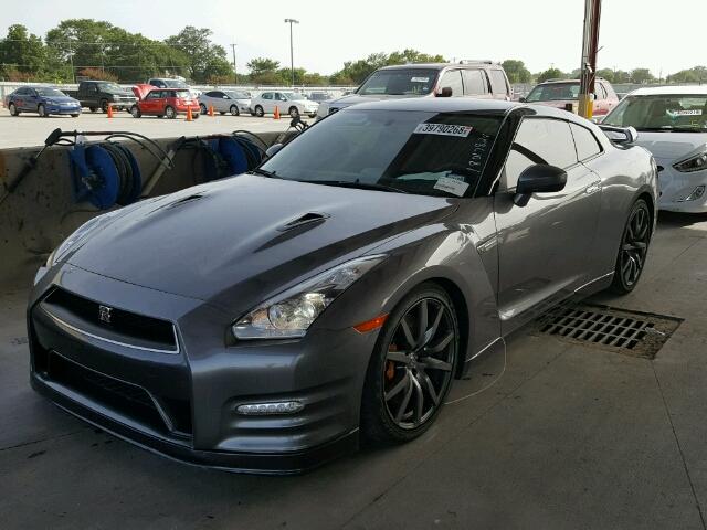 JN1AR5EF9EM270822 - 2014 NISSAN GT-R PREMI CHARCOAL photo 2