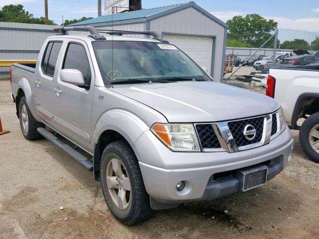 1N6AD07W16C424679 - 2006 NISSAN FRONTIER C SILVER photo 1