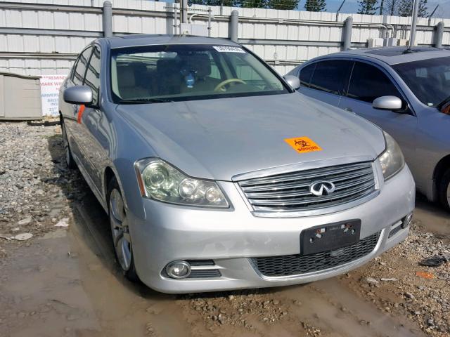 JNKAY01E78M603165 - 2008 INFINITI M35 BASE SILVER photo 1