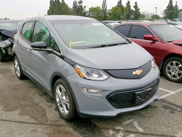 1G1FY6S07K4101477 - 2019 CHEVROLET BOLT EV LT GRAY photo 1