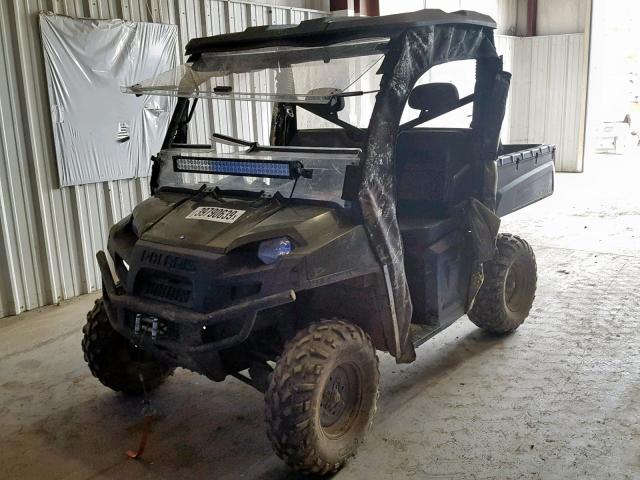 4XATH76A9D4316906 - 2013 POLARIS RANGER 800 GREEN photo 2