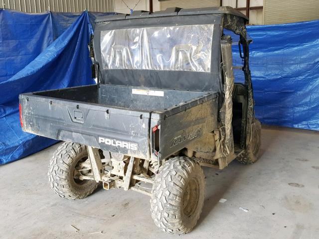 4XATH76A9D4316906 - 2013 POLARIS RANGER 800 GREEN photo 4