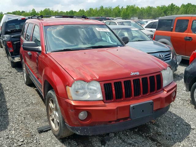 1J4GR48K15C539924 - 2005 JEEP GRAND CHER RED photo 1