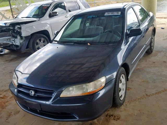 1HGCF8647WA143858 - 1998 HONDA ACCORD DX BLACK photo 2