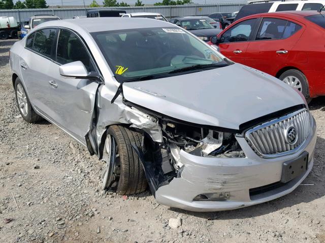 1G4GC5GG3AF157165 - 2010 BUICK LACROSSE C SILVER photo 1