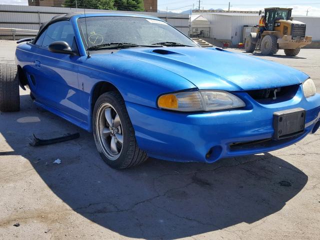 1FAFP46V2WF176592 - 1998 FORD MUSTANG CO BLUE photo 1