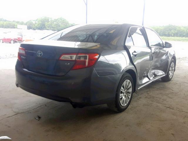 4T1BF1FK9CU631005 - 2012 TOYOTA CAMRY BASE GRAY photo 4