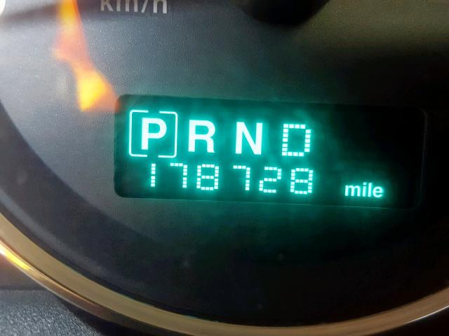 1J8HG58N86C305466 - 2006 JEEP COMMANDER BLACK photo 8