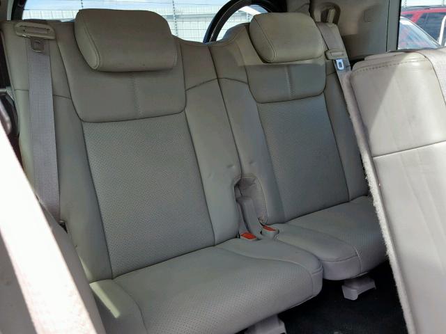 1J8HG58N86C305466 - 2006 JEEP COMMANDER BLACK photo 9