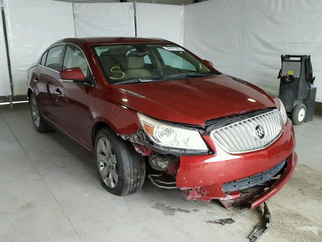 1G4GE5ED0BF300738 - 2011 BUICK LACROSSE C RED photo 1