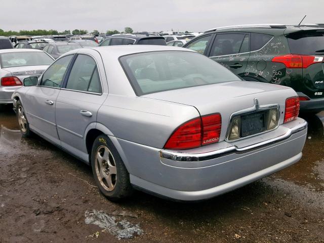 1LNHM87A51Y726777 - 2001 LINCOLN LS SILVER photo 3