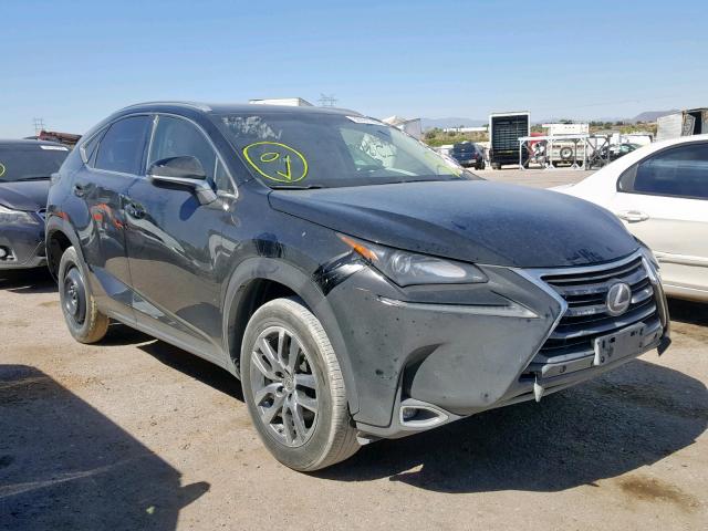 JTJYARBZ3G2043825 - 2016 LEXUS NX 200T BLACK photo 1