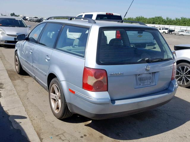 WVWWH63B94E083245 - 2004 VOLKSWAGEN PASSAT GLX Mavi foto 3