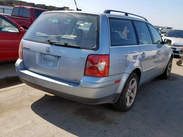 WVWWH63B94E083245 - 2004 VOLKSWAGEN PASSAT GLX Mavi foto 4
