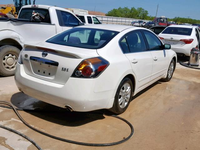 1N4AL2AP1CN479741 - 2012 NISSAN ALTIMA BAS WHITE photo 4