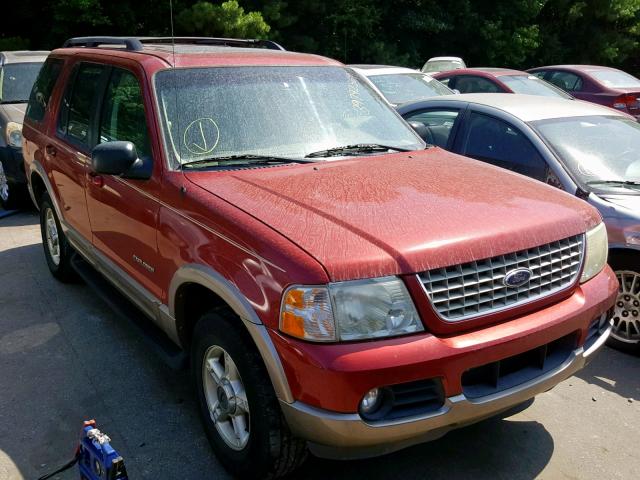 1FMZU64W12ZB09431 - 2002 FORD EXPLORER E RED photo 1