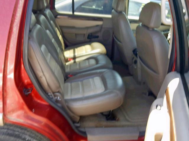 1FMZU64W12ZB09431 - 2002 FORD EXPLORER E RED photo 6