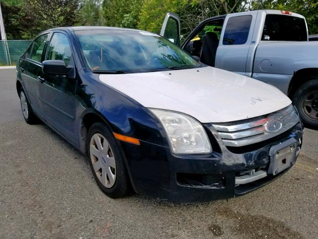 3FAHP06Z87R102568 - 2007 FORD FUSION S BLACK photo 1