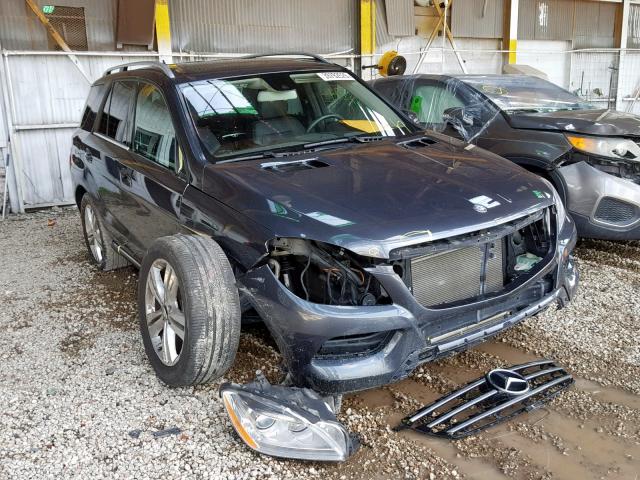 4JGDA5JB1DA194836 - 2013 MERCEDES-BENZ ML 350 GRAY photo 1