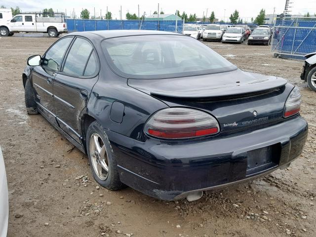 1G2WR52153F164627 - 2003 PONTIAC GRAND PRIX BLACK photo 3