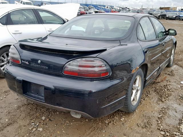 1G2WR52153F164627 - 2003 PONTIAC GRAND PRIX BLACK photo 4