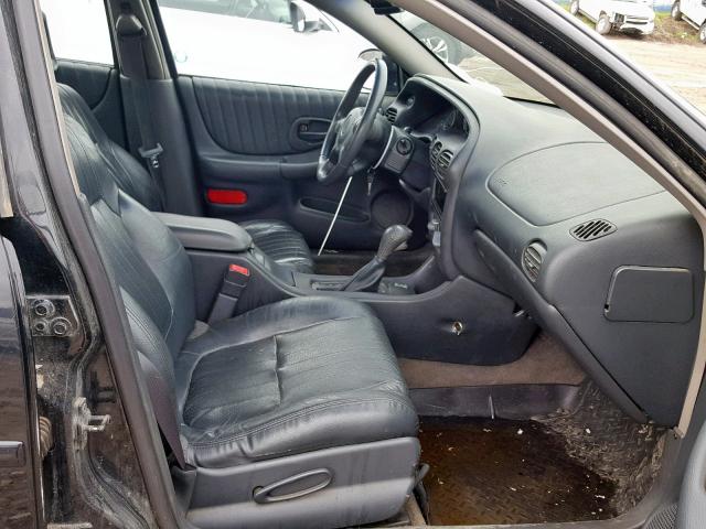 1G2WR52153F164627 - 2003 PONTIAC GRAND PRIX BLACK photo 5