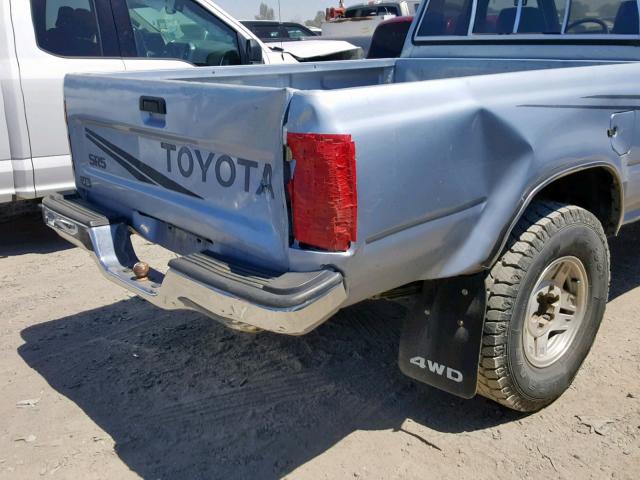 JT4VN13G3M5043231 - 1991 TOYOTA PICKUP 1/2 BLUE photo 9