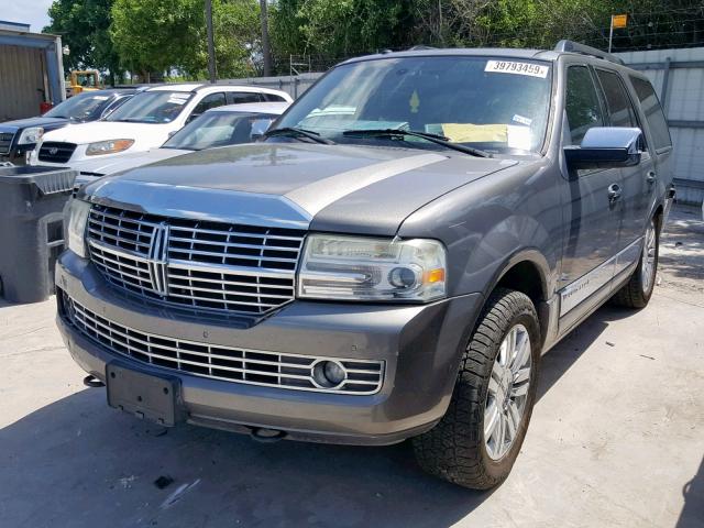 5LMJJ2H53AEJ00717 - 2010 LINCOLN NAVIGATOR GRAY photo 2